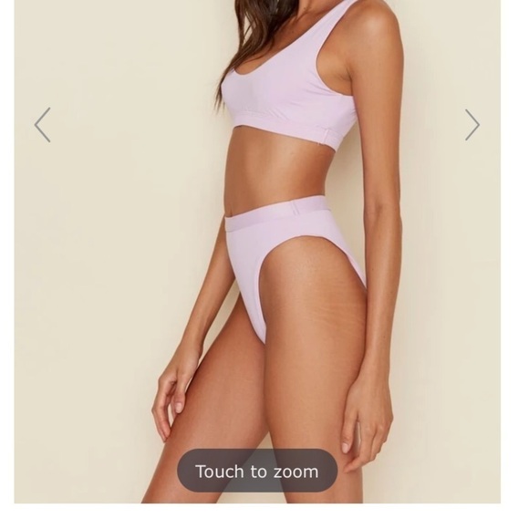 NWT Dippin’ Daisy’s hi-waist hi-leg marble bikini - Picture 9 of 9